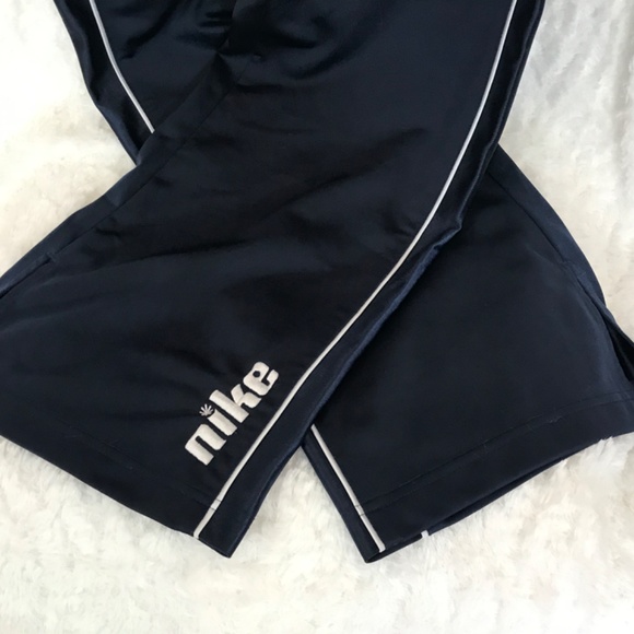 Nike Dark Blue Youth Sport Pant (Fits Women’s Small - US Product)/Side Stripes - Picture 3 of 14